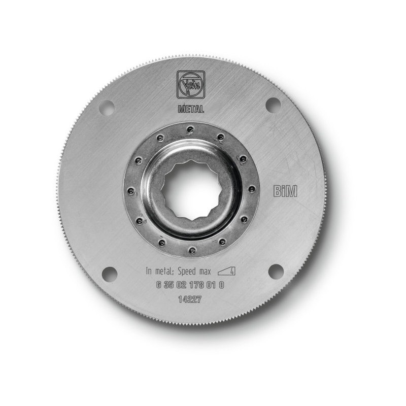 63502178050 Supercut Mount Bi-Metal saw blade FSC round cranked HSS Diameter100 mm 5-PACK