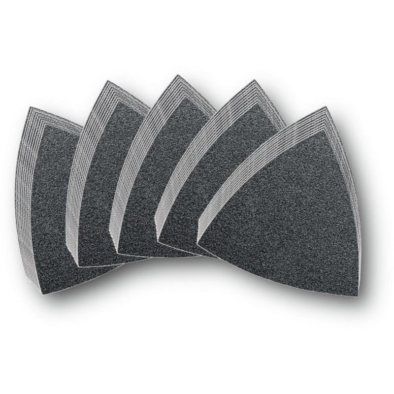 63717082033 Triangular Velcro Sandpaper Assorted 50-PACK