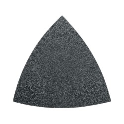 63717088012 Triangular Velcro Sandpaper - Aluminum Oxide 180 grit - 50-PACK
