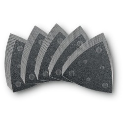 63717109035 Perforated Triangular Sandpaper Assorted 50-PACK