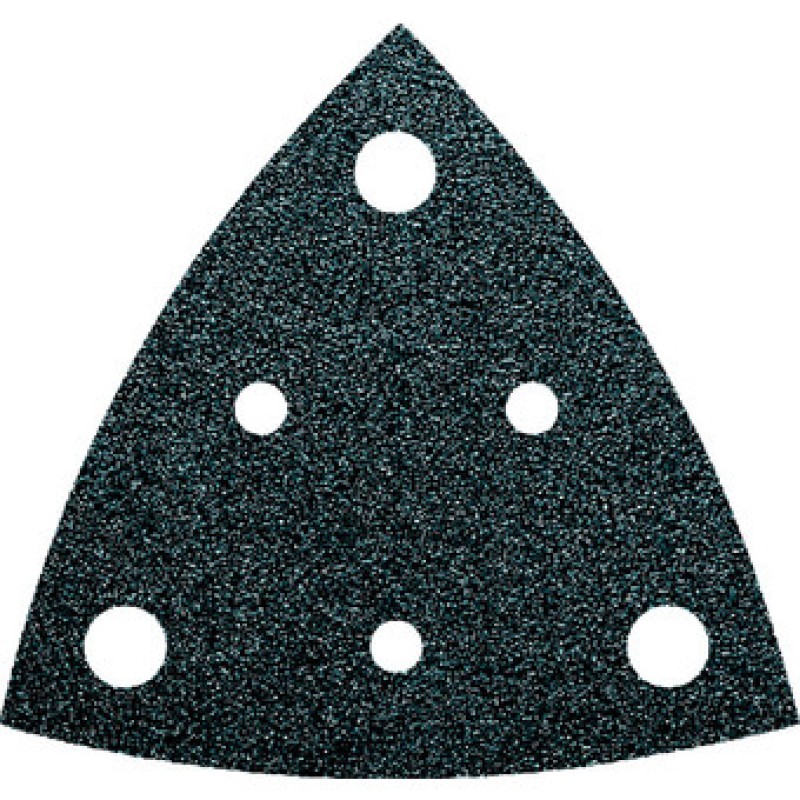 63717115013 Perforated Triangular Sandpaper Aluminum Oxide grit 220 - 50-PACK