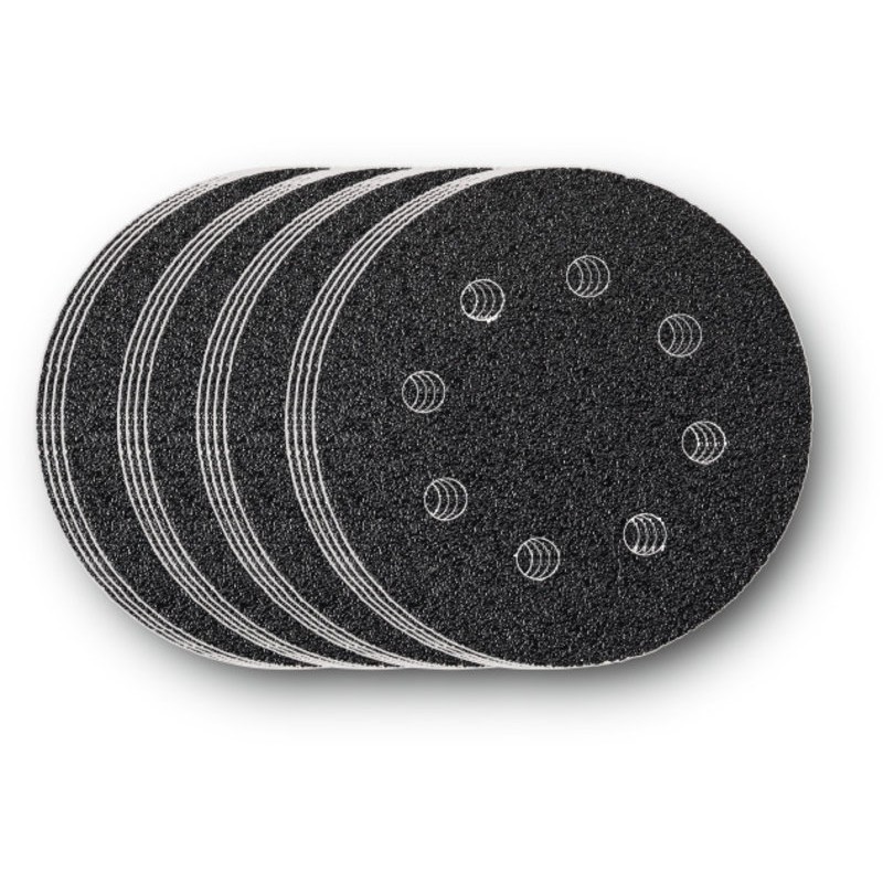 63717227010 Sanding Sheet Set 4-1/2 in. - 16 pieces (4 each grit 60/80/120/180)