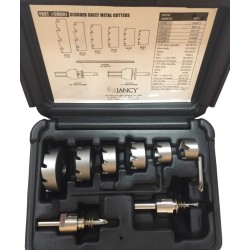 63134999058 Slugger Sheet Metal Cutter Set 7/8 to 2-1/8" Diameter SM001