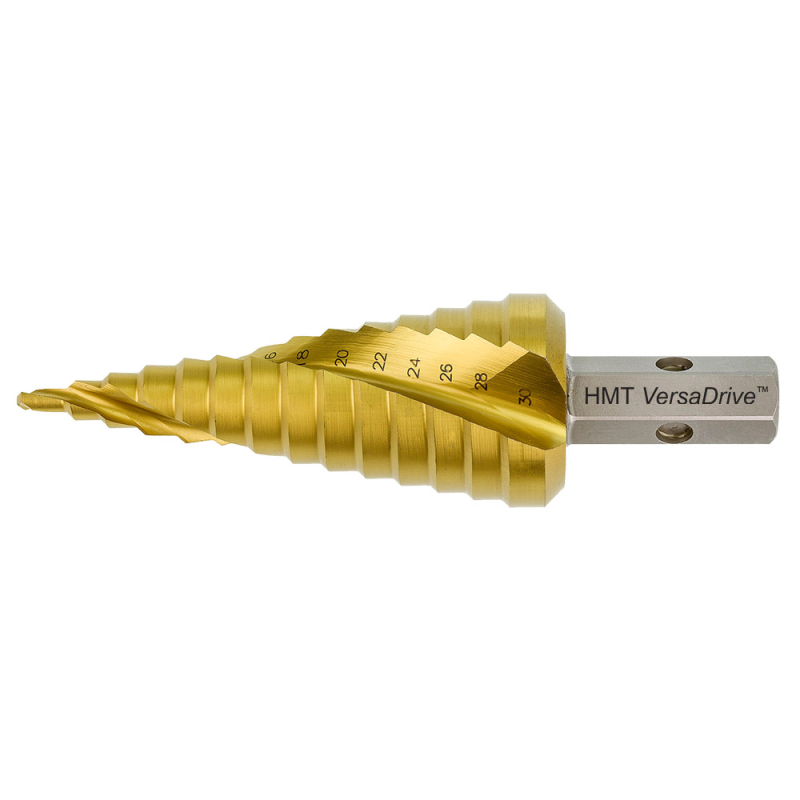 VersaDrive Impact Step Drill 3/16 to 1/2" (1/16 increments)
