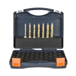 Versadrive TurboTip Impact Drill Bit Set 3/16, 1/4, 5/16, 1/2"