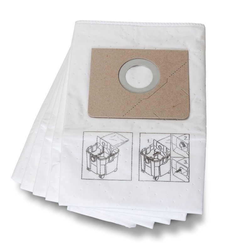 Fleece Filter Bags 35L for 92028 Turbo II - 5-PACK