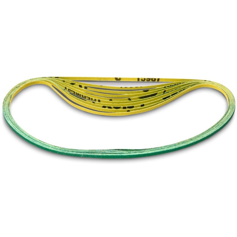 Ceramic Grinding Belts 10-PACK grit 80 3x520mm BF 10-280 E