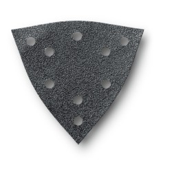 63717292020 Sanding Sheets Triangular 130mm grit 40 perforated 16-pack