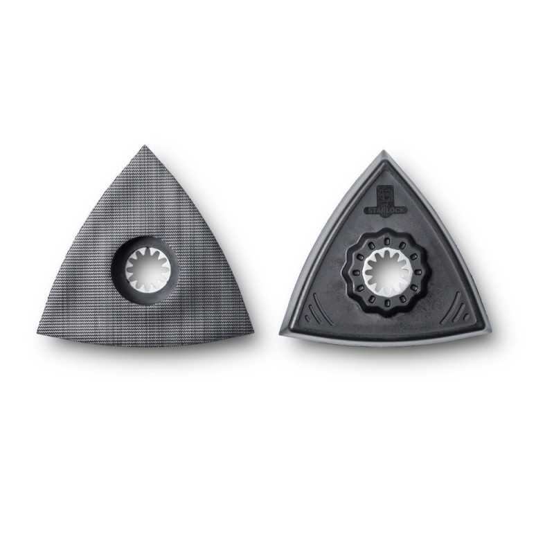 63806129220 Starlock SL Unperforated Triangular Sanding Pads 2-PACK