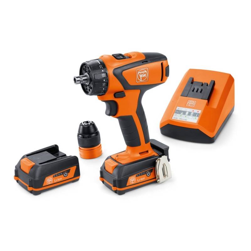 ASCM12QC BASIC SET Cordless Drill/driver 12V 4-speed N09