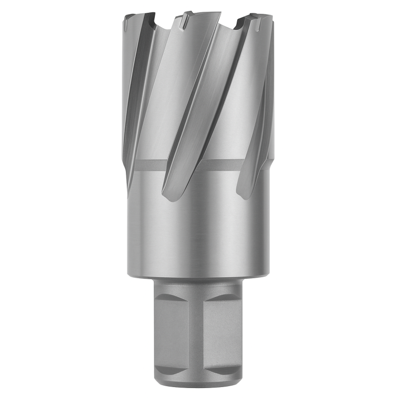1-3/16" Diameter 3" Long Carbide Tipped Annular Cutter Weldon Shank