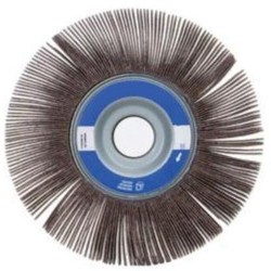Flap Wheel 10" Diameter 2" Wide 1-1/4" Arbour Hole 80 Grit