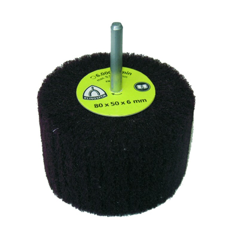 Surface Conditioning Flap Wheel 3" Diameter 2" Depth 1/4" Shank NFS600 Medium Klingspor 297517