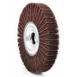 Combination Flap Wheel 6" Diameter 1" Width 1" Arbour 100gr Medium