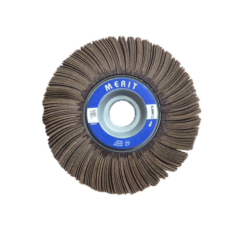 Flap Wheel 6" Diameter 1-1/2" Wide With 1" Arbour Hole 80 Grit