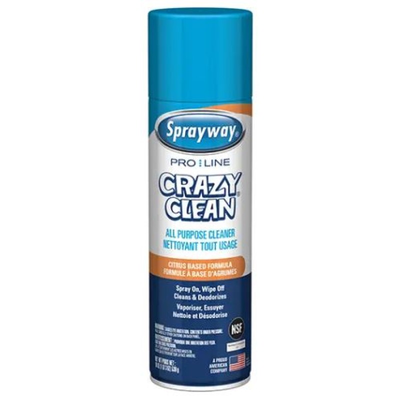 Pro Line Crazy Clean All Purpose Cleaner 19 oz Aerosol Can