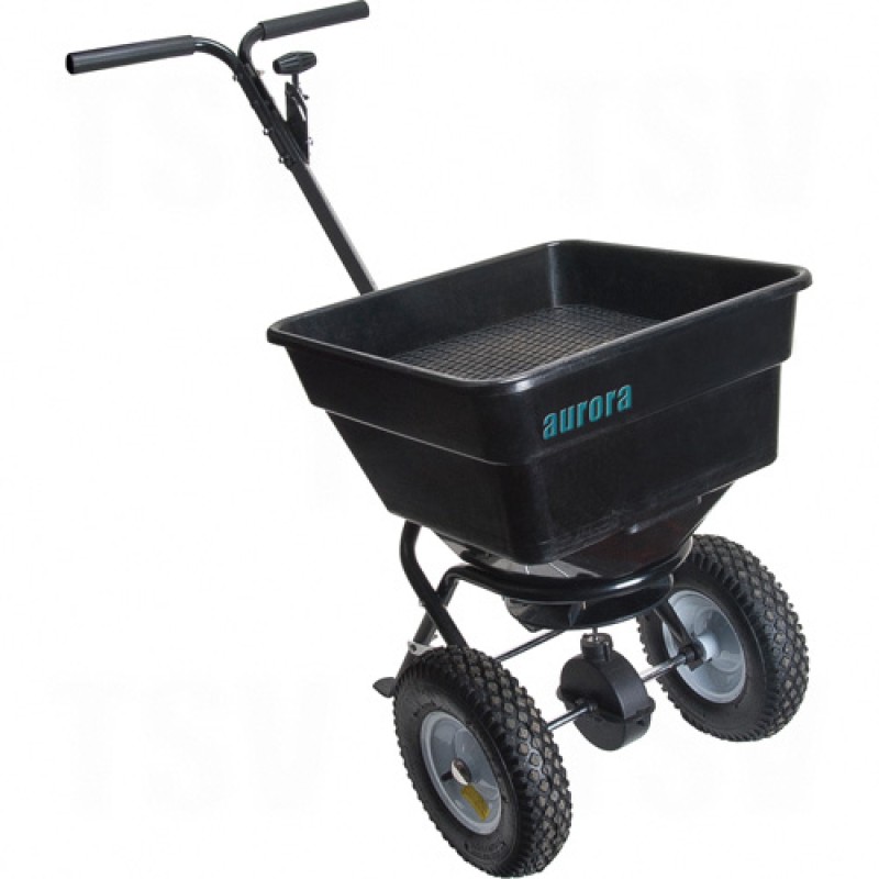 Broadcast Spreader Load Capacity 100 lbs. Coverage 16 000 sq. ft.
