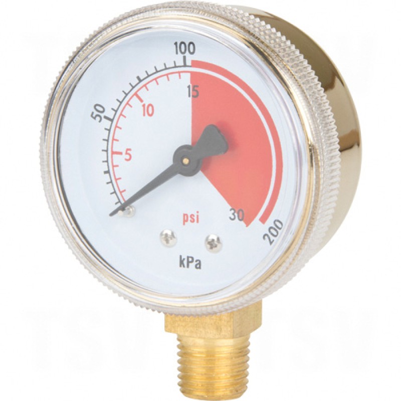 Brass Gauges 30 Psi