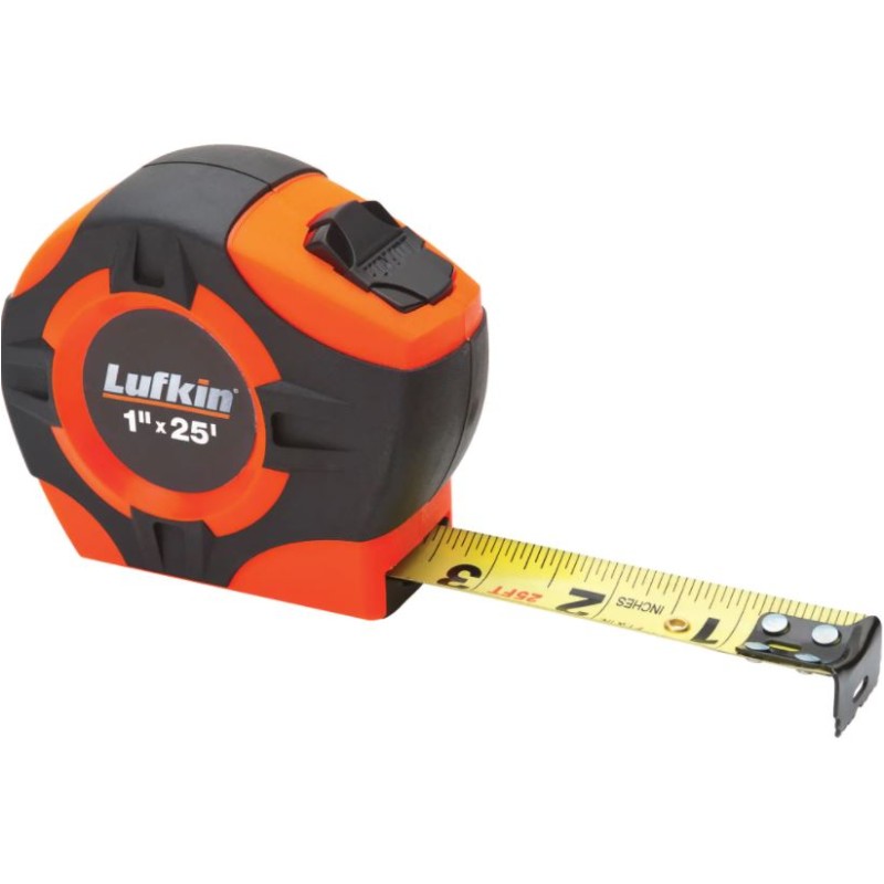 P1000 Series Measuring Tape, 25 mm x 8 m, cm/m Graduations