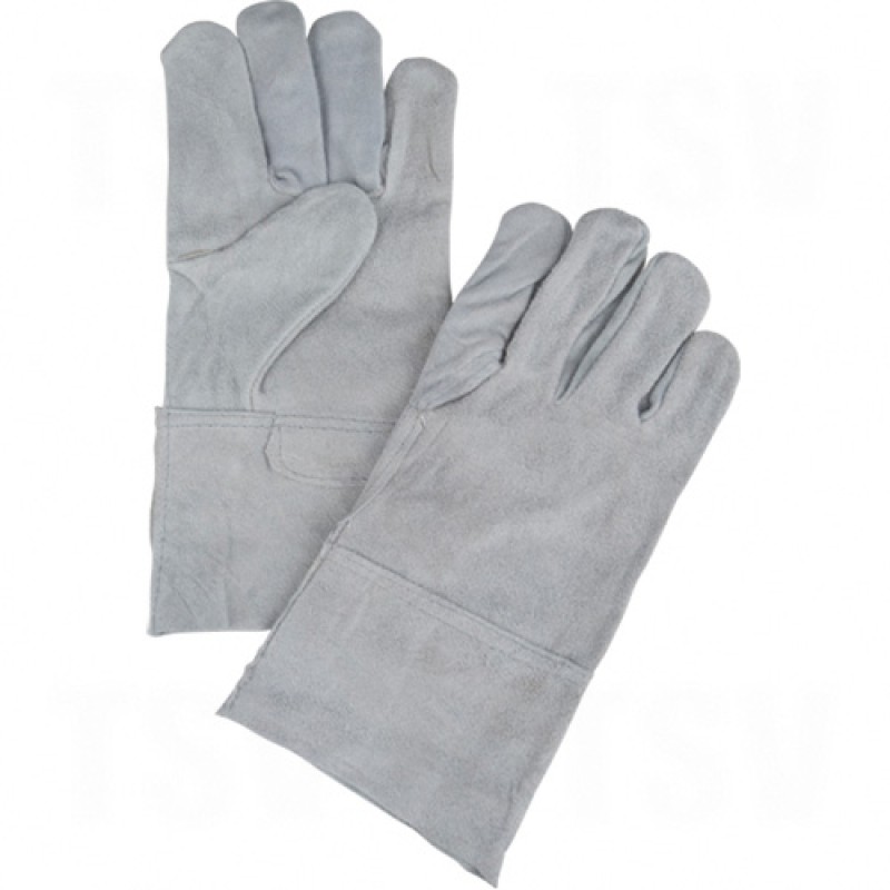 Standard Quality Split Cowhide Leather Gloves Large Unlined Split Cowhide Safety Leather    