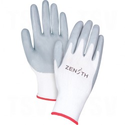 Lightweight Nitrile Foam Palm Coated Gloves Large (9) 13 Gauge Nylon Foam Nitrile Unlined    