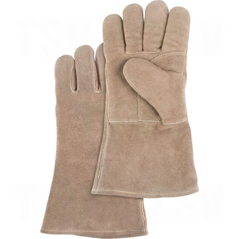 Welders' Premium Quality Foam Lined Gloves Size Large