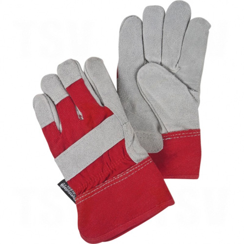 Split Cowhide Fitters Thinsulate Lined Gloves Ladies Thinsulate Split Cowhide Safety Rubberized    