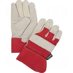 Thinsulate Lined Grain Cowhide Fitters Gloves Ladies Thinsulate Grain Cowhide Safety Rubberized    