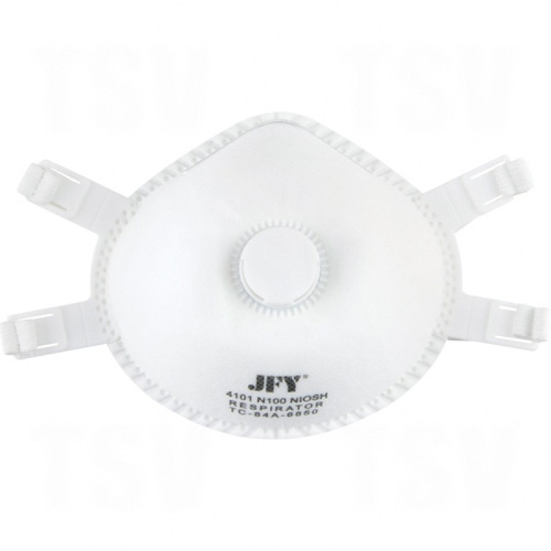 N100 Particulate Respirator Medium/Large Cup With Valve N100     