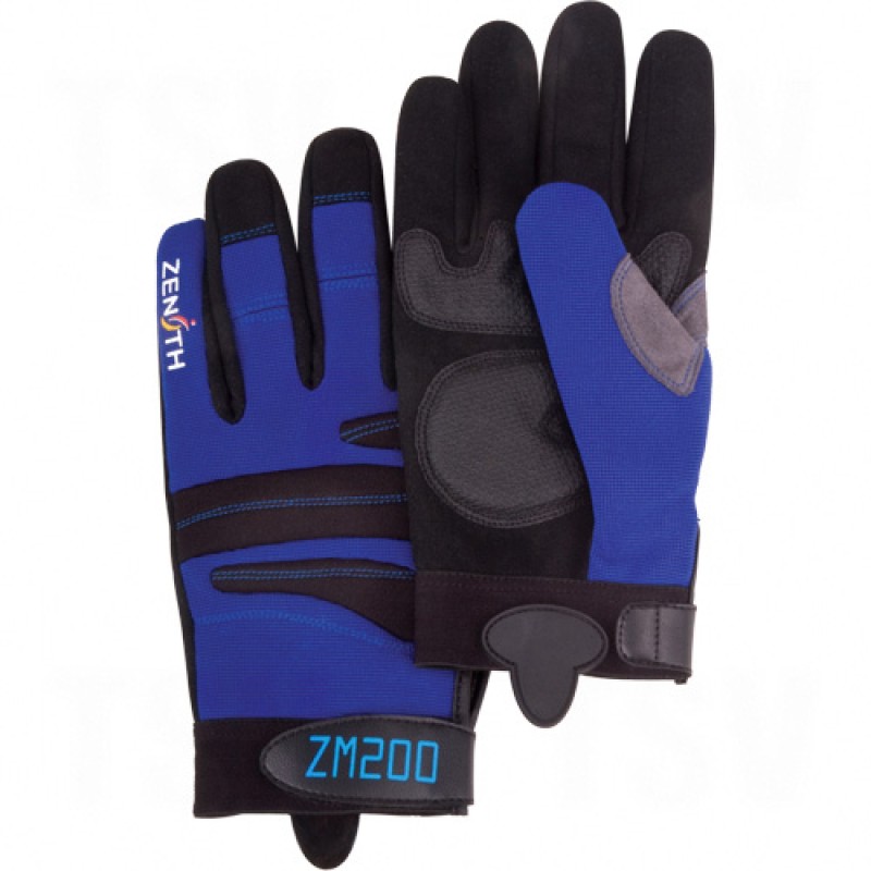 ZM200 Mechanic Gloves Medium Synthetic       