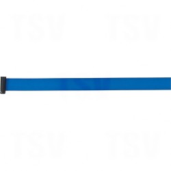Build Your Own Crowd Control Barriers - Tape Cassettes Blue None 7'      