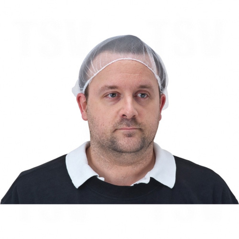 Hair Nets Nylon White       