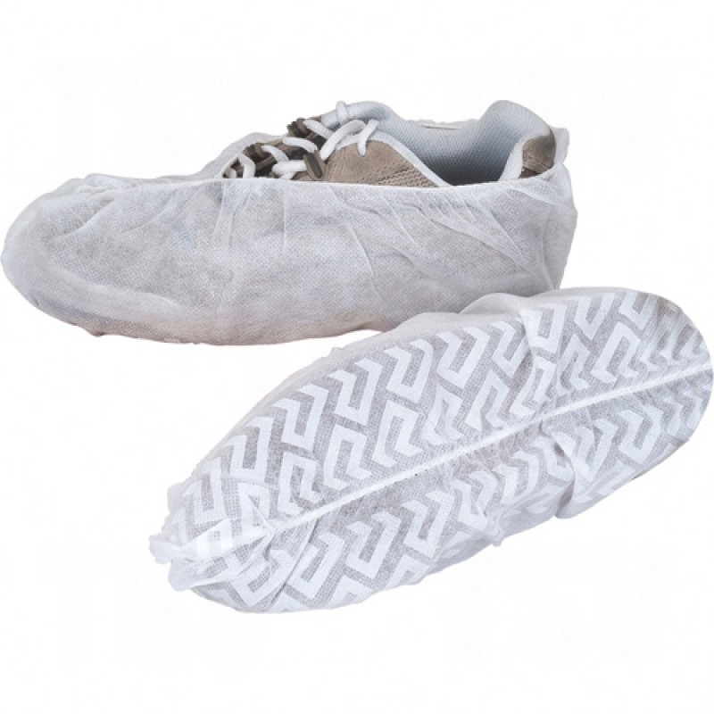Shoe Covers Polypropylene Large White      