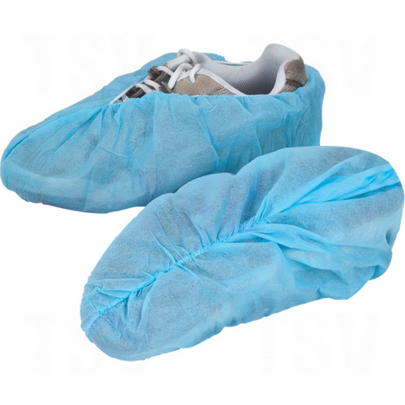 Non-Conductive Shoe Covers Polypropylene X-Large Blue      