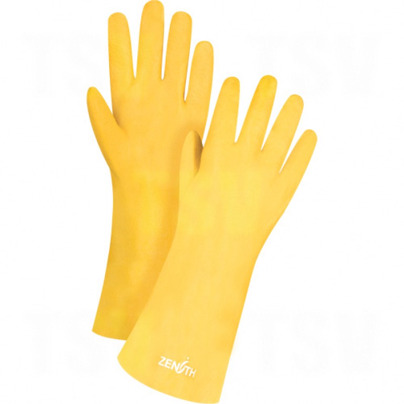 PVC Rough Finish Gloves Large (9) 14
