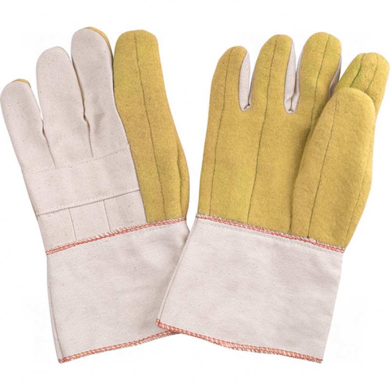 Hot Mill Gloves X-Large 24 oz. Cotton Cotton 302