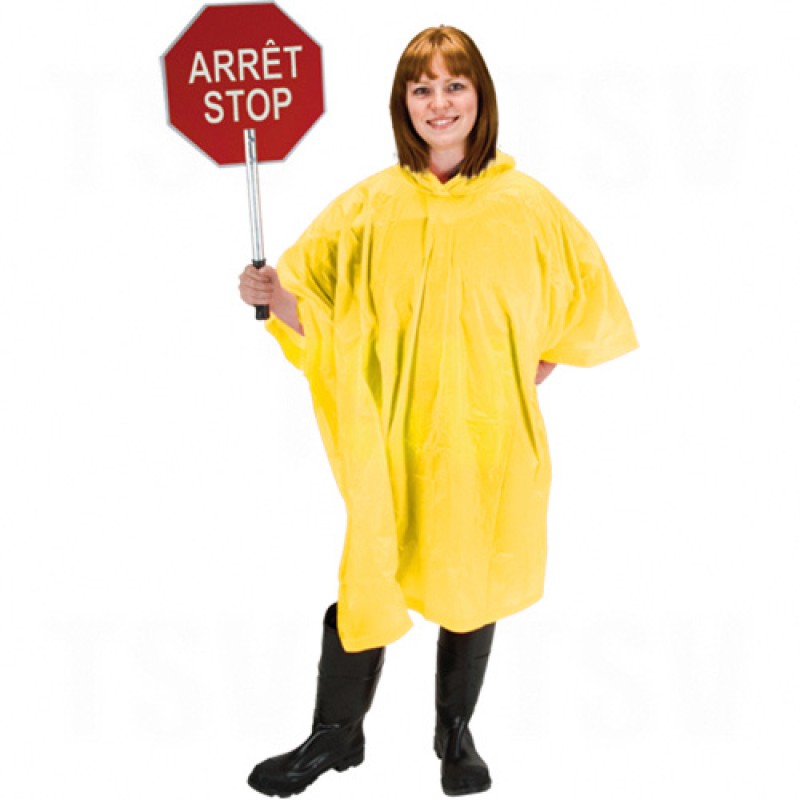 RZ Ponchos PVC One Size Fits All Yellow      