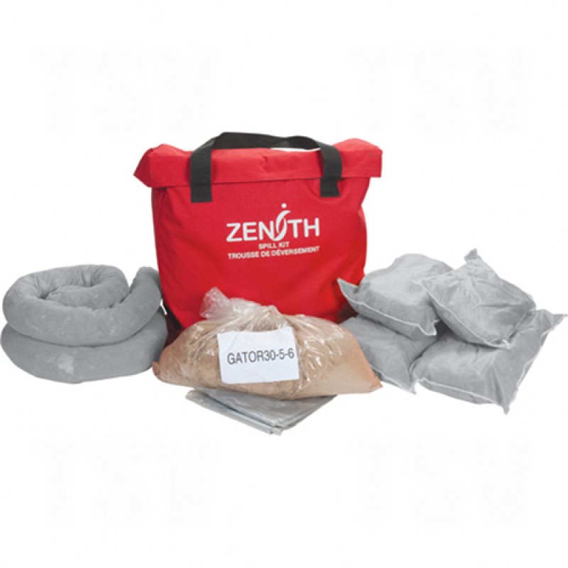 10-Gallon Service Vehicle Spill Kits - Universal Universal Bag 10 US gal. Portable     