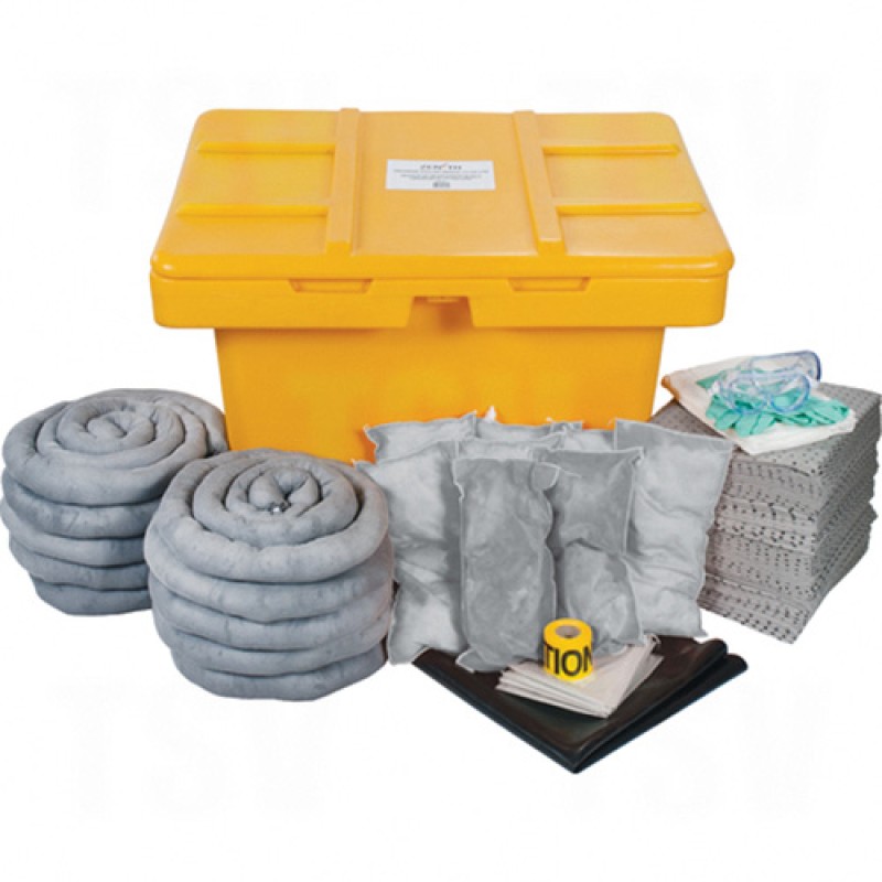 97-Gallon Mobile Spill Kits - Universal Universal Locker 97 US gal. Mobile     
