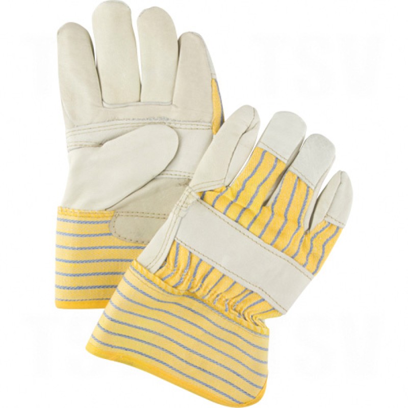 Thinsulate Lined Grain Cowhide Fitters Gloves Large Thinsulate Grain Cowhide Safety Rubberized    