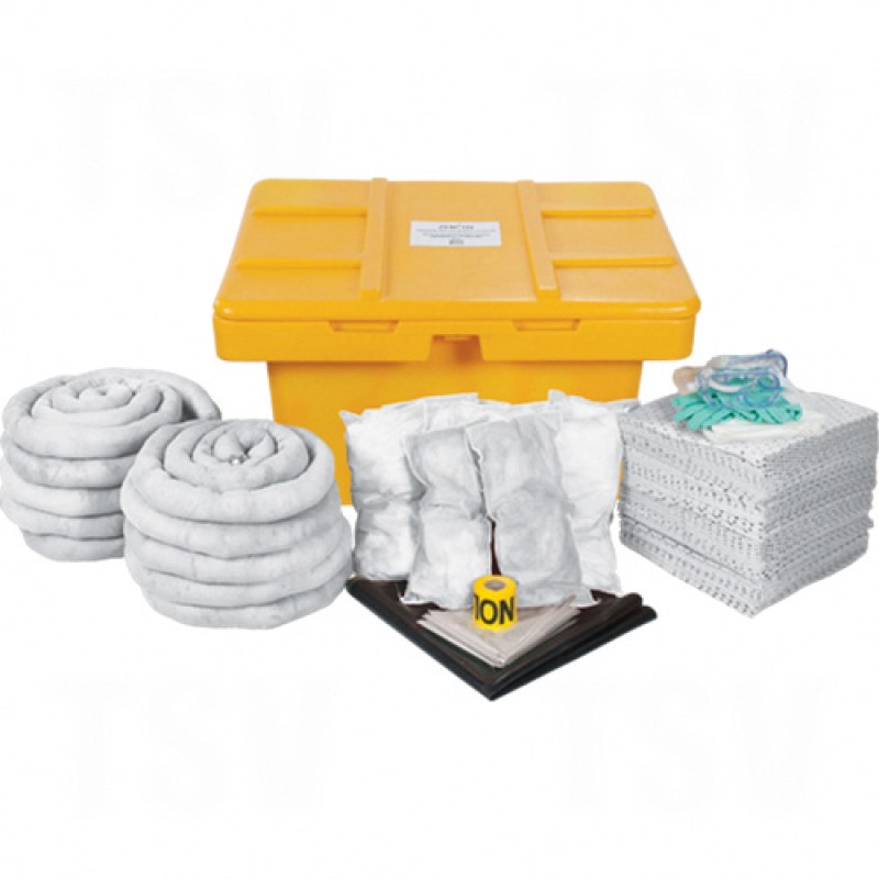 97-Gallon Mobile Spill Kits - Oil Only Locker 97 US gal. Mobile     