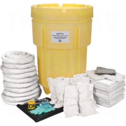 95-Gallon Shop Spill Kits - Oil Only Drum 95 US gal. Stationary     