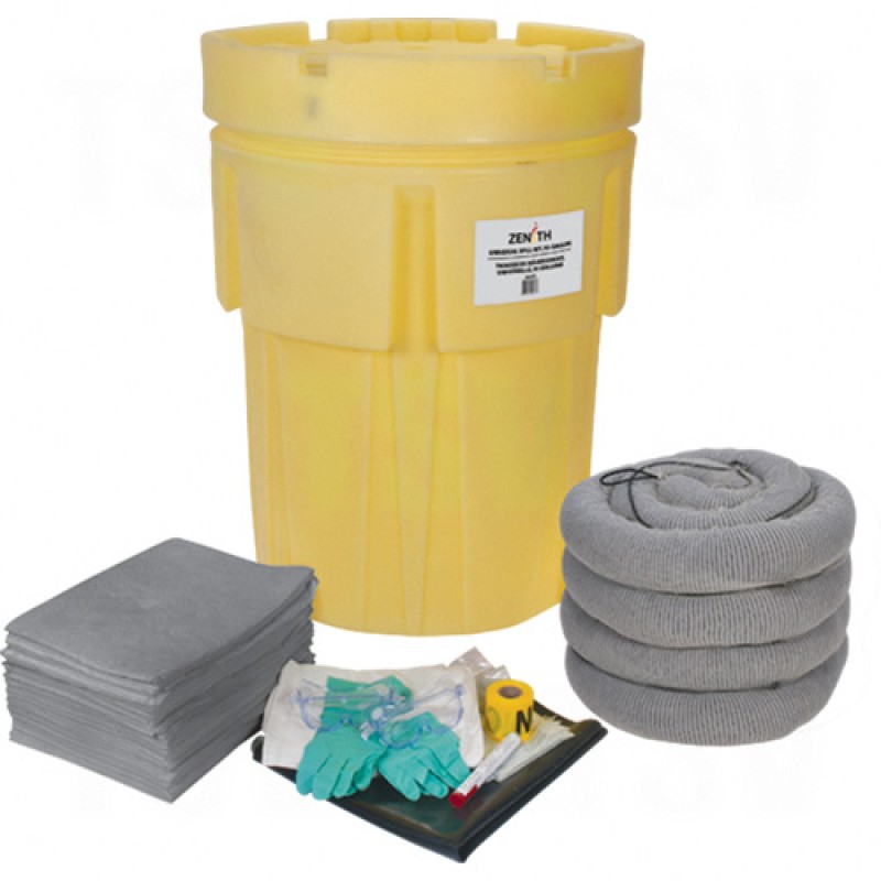 95-Gallon Economy Spill Kits - Universal Universal Drum 95 US gal. Stationary     