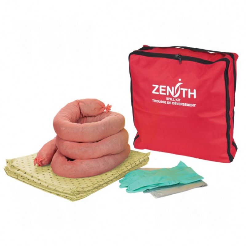 5-Gallon Economy Spill Kits - Hazmat Bag 5 US gal. Portable     