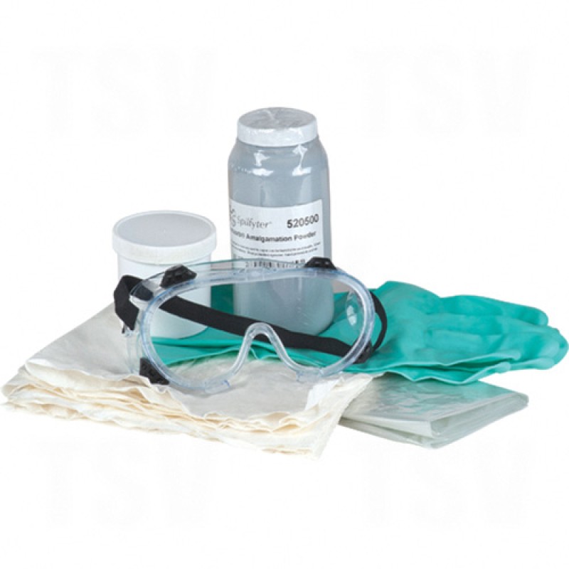 40-ml Mercury Spill Kits Hazmat Case 40 ml Portable     