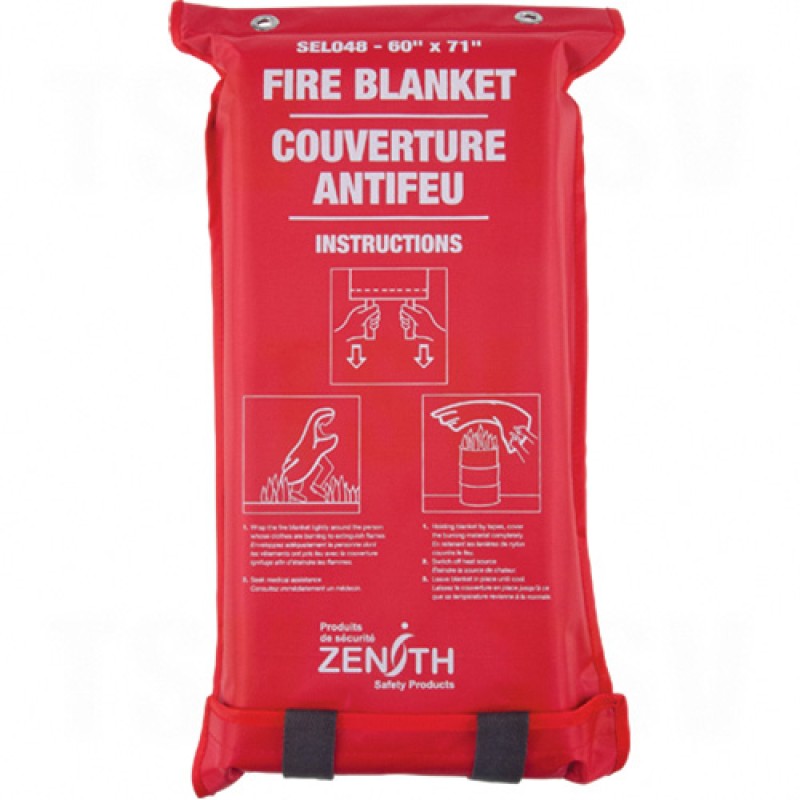 Fire Blanket Fibreglass 72"L x 59"W