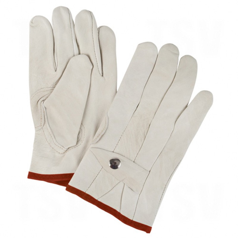 Grain Cowhide Ropers Gloves Small Unlined Grain Cowhide Keystone     
