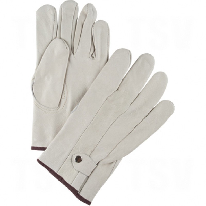 Grain Cowhide Ropers Gloves Large        