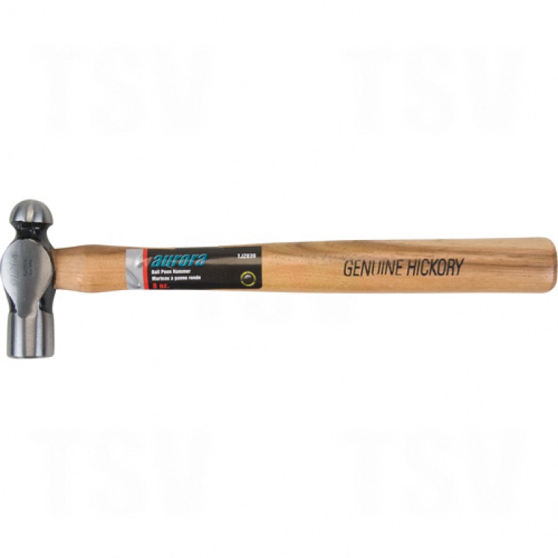 Ball Pein Hammers Head Weight 8 oz.  Wood