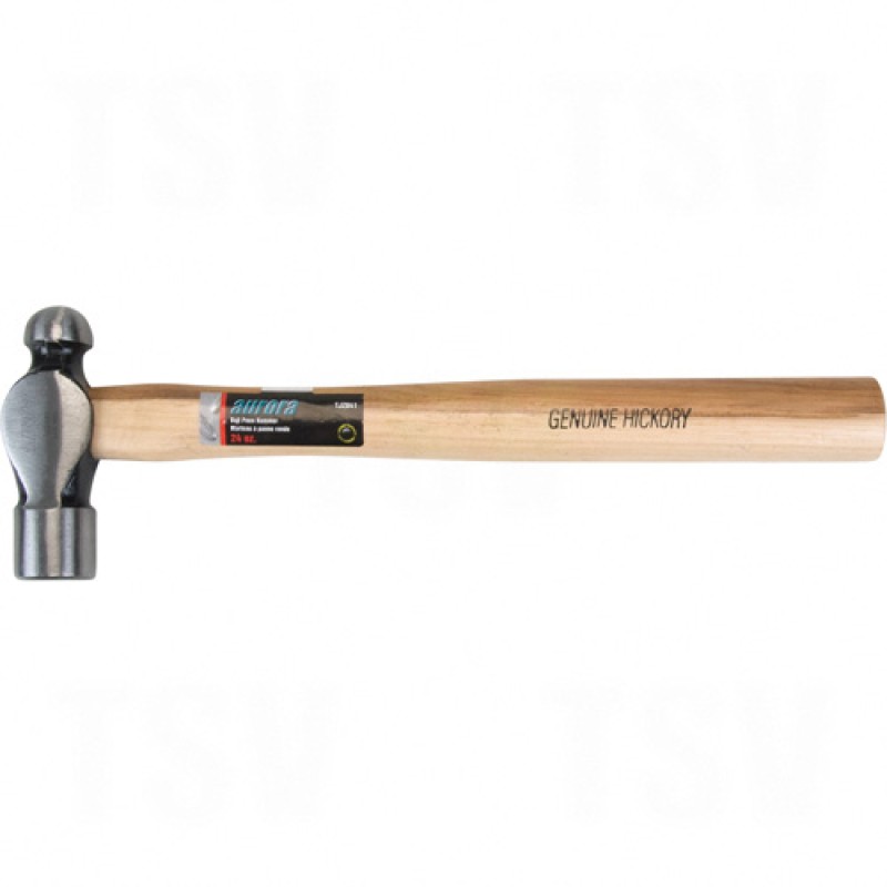 Ball Pein Hammers Head Weight 24 oz.  Wood
